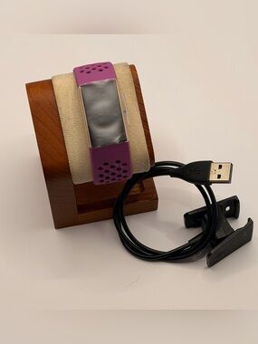 Fitbit Charge 3, Gold/purple, Factory Sealed, Charger Included, Rare Color